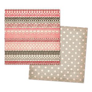 Heirloom Formal Paper, 12x12, 25 dbls ark