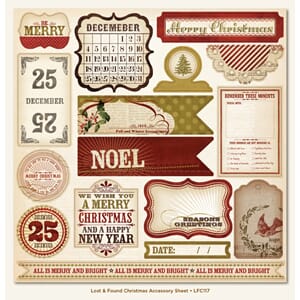 Accessory Sheet, Lost and Found Chrismas