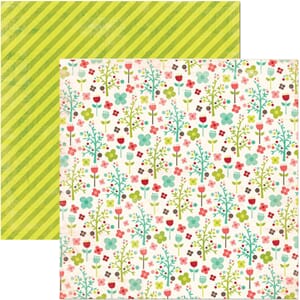 Lime Twist Charmed Trees Paper