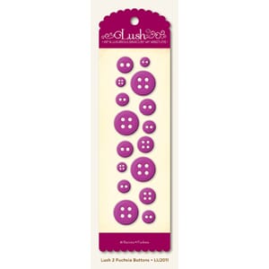 Lush Fuchsia Buttons