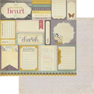 Miss Caroline Love Journal 12x12 Paper