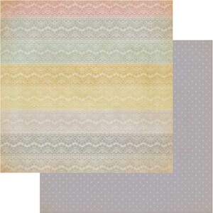 Miss Caroline Lucky Textile 12x12 Paper