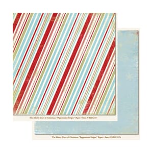 Peppermint Stripes Paper