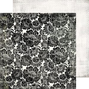 Meadowlark Dark Floral Paper