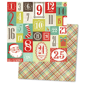 Mistletoe Magic Countdown Paper