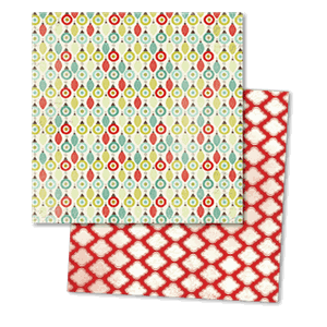 Mistletoe Magic Ornaments Paper