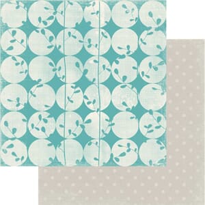 On The Bright Side Circle Branches 12x12 Paper