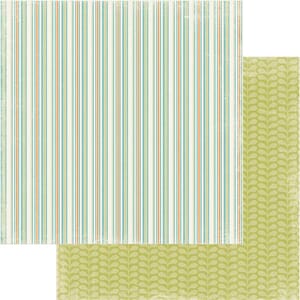 On The Bright Side Stripe 12x12 Paper