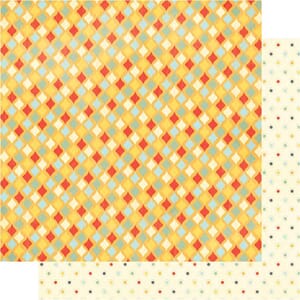 On the Sunny Side Happy Go Lucky 12x12 Paper