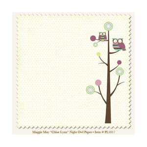 Penny Lane- Chloe Lynn Night Owl Paper die-cut,