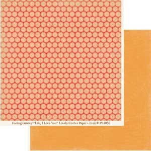 Penny Lane- Life, I Love You Lovely Circles Paper,