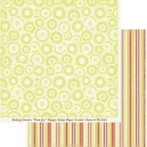 Penny Lane- Pure Joy Happy Stripe Paper,