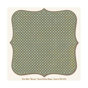 Penny Lane- Beauty Fond Circles Paper die-cut,