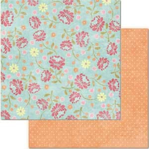 Pretty Please Cheery Flowers Paper