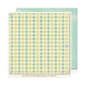 Quite Contrary,Favorite Thing Bright Argyle Paper