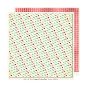 Quite Contrary,Cute Engaging Gingham Paper