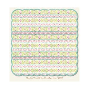 Quite Contrary,Wonderful Fancy Flowers Paper