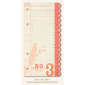 So Sophie Pure Bliss Notebook Page Card