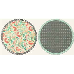 So Sophie Pure Bliss Witty Paisley Paper (die-cut)