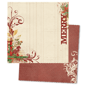 Vintage Christmas Merry Paper