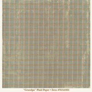 Wild Asparagus4- Grandpa Plaid