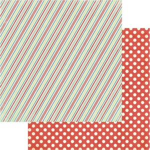 Winter Wonderland Stripes Paper