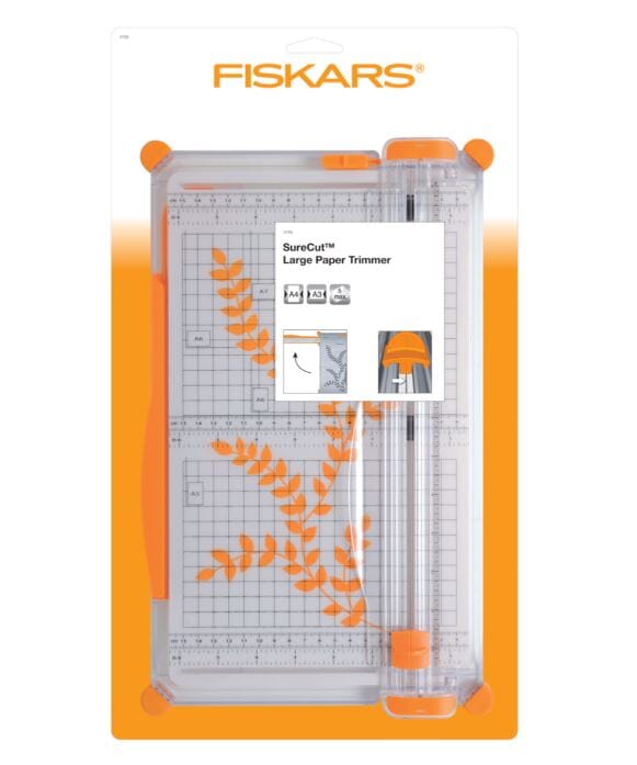 Fiskars Paper Trimmer Large SureCut A4 (1003758) Paper Trim - HOBBYLAGERET