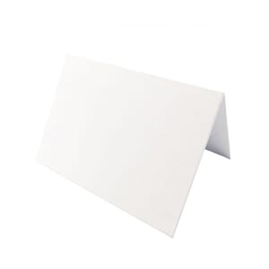 Double cards 300g
10,5x14,8cm 50pcs Smooth white