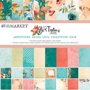Art Alena Collection Pack, 8 double sided papers, 12x12, 49