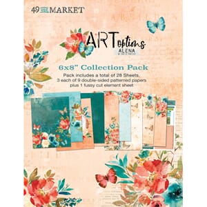 Art Alena 6x8 Collection Pack, 28 sheets, 3 of each 9 double