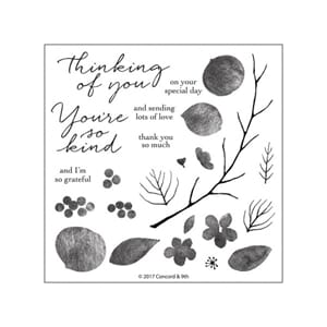 Concord & 9th Beautiful Branches Stamp Set