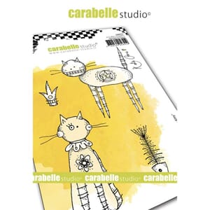 Carabelle Studio - Cling stamp Here Kitty
Kitty