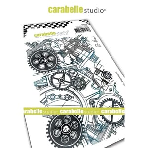 Carabelle Studio - Cling stamp
Background bngrenages