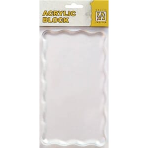 Acrylic block 160 x 90x 8 mm