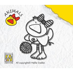 Animal Clear stamp Duck-girl  - UTGÅR