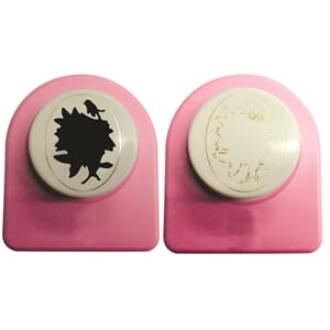 Cameo punch Jumbo set vintage flower  - UTGÅR