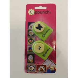 Clippunch set, butterfly  - UTGÅR