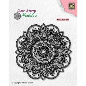 Clear stamps Mandala Fantasy Flower