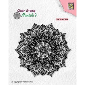 Clear stamps Mandala Starflower