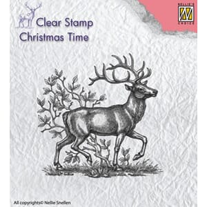 Clear Stamps reindeer