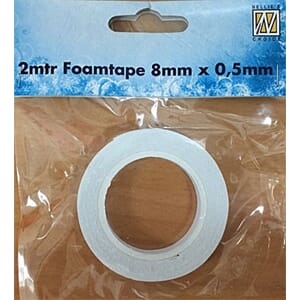 Foam Tape 0,5mm x 0,8cm x 2 mtr