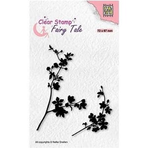 "Nellie Snellen Fairy Tale Clear Stamps Blooming Branch 2 (F