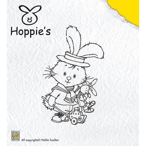 Hoppies, Little Sailor clearstamp  - UTGÅR