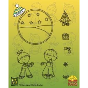 Kiddies Clearstamps, Warm Christmas  - UTGÅR
