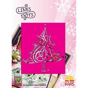 Lines & dots, Xmas tree  - UTGÅR