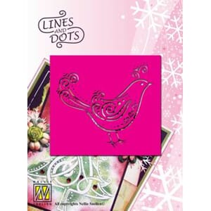 Lines & Dots bird  - UTGÅR