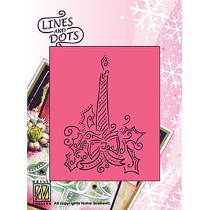 Lines & Dots candle-2  - UTGÅR