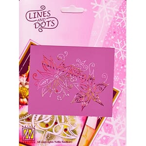 Lines & Dots flower-3  - UTGÅR