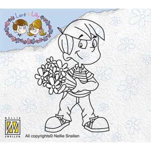 Clear stamps Flowers from me  - UTGÅR