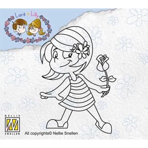 Clear stamps a rose for you  - UTGÅR